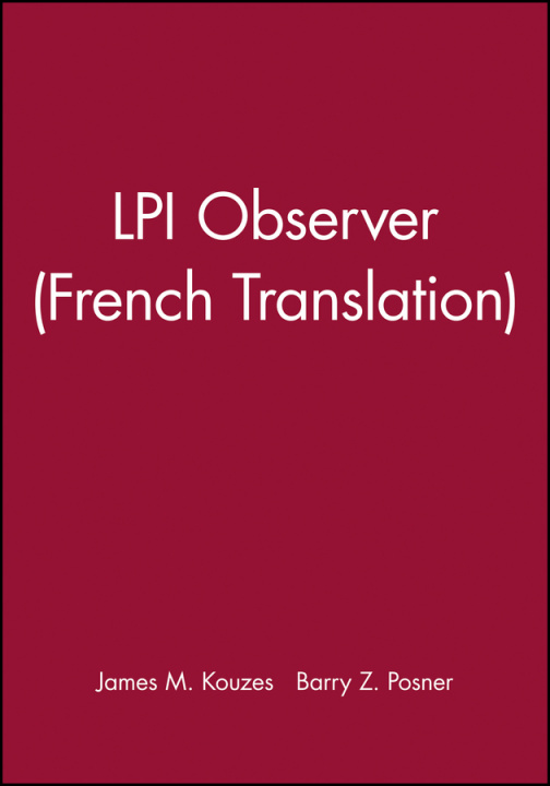 Carte LPI Observer (French Translation) James M. Kouzes