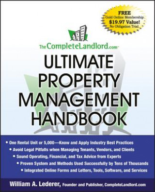 Carte CompleteLandlord.com Ultimate Property Management Handbook William A. Lederer