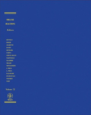 Könyv Organic Reactions V72 Scott E. Denmark