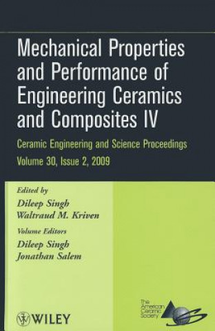 Książka Mechanical Properties and Performance of Engineering Ceramics and Composites IV Jonathan Salem