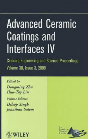 Книга Advanced Ceramic Coatings and Interfaces IV V30 Issue 3 Zhu