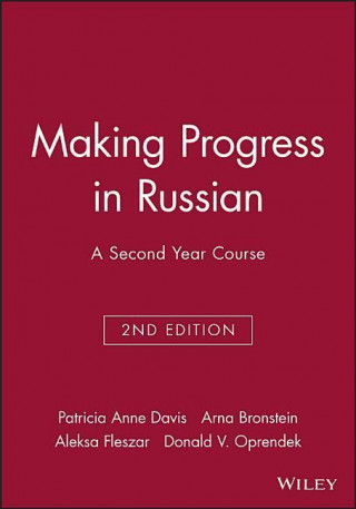 Kniha Making Progress in Russian Patricia Anne Davis