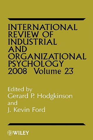 Könyv International Review of Industrial and Organizational Psychology 2008 Hodgkinson