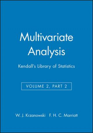 Buch Multivariate Analysis V 2 Wojtek J. Krzanowski