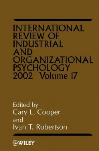 Kniha International Review of Industrial and Organizational Psychology 2002 Cary Cooper