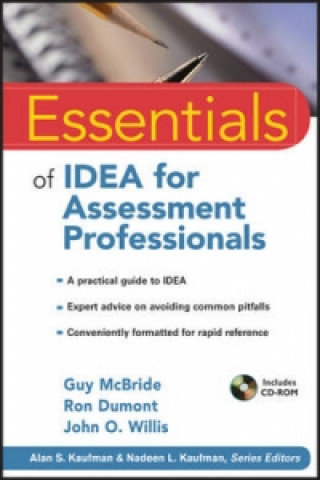 Książka Essentials of IDEA for Assessment Professionals Guy McBride