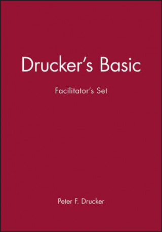 Carte Drucker's Basic Facilitator's Set Peter Ferdinand Drucker