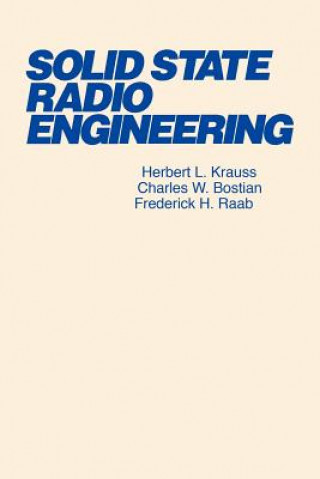 Carte Solid State Radio Engineering Herbert L. Krauss