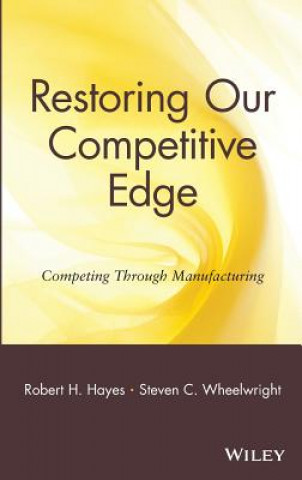 Buch Restoring Our Competitive Edge - Competing Through Manufacturing Robert H. Hayes