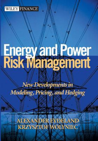 Książka Energy & Power Risk Management - New Developments in Modeling, Pricing & Hedging Alexander Eydeland