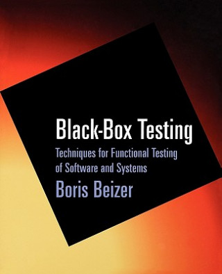 Buch Black Box Testing - Techniques for Functional Testing of Software & Systems Boris Beizer