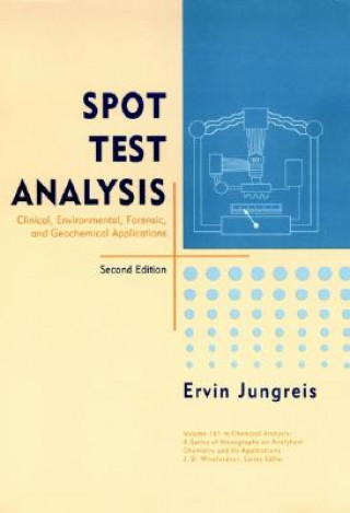 Knjiga Spot Test Analysis Ervin Jungreis