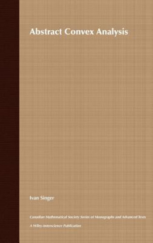 Book Abstract Convex Analysis Ivan Singer