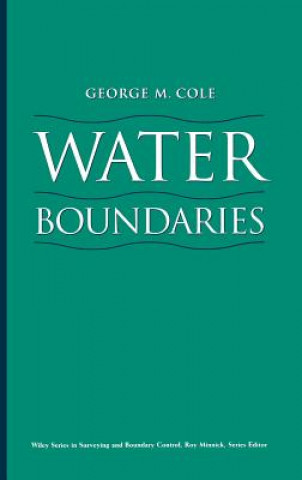 Kniha Water Boundaries George M. Cole