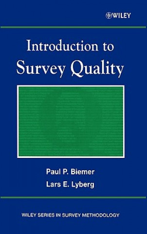 Książka Introduction to Survey Quality Paul P. Biemer