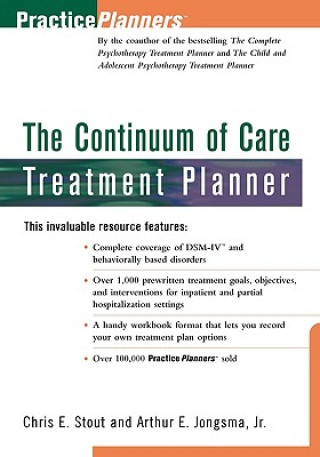 Book Continuum of Care Treatment Planner Jongsma