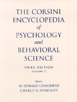 Carte Corsini Encyclopedia of Psychology and Behavioral Science, Volume 2 Raymond J. Corsini