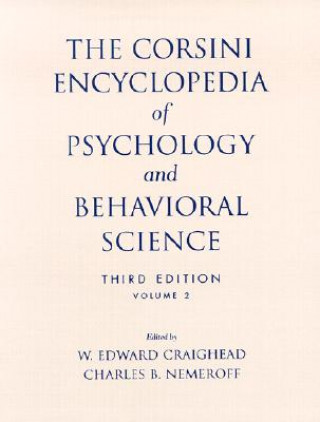 Książka Corsini Encyclopedia of Psychology and Behavioral Science, Volume 2 Raymond J. Corsini