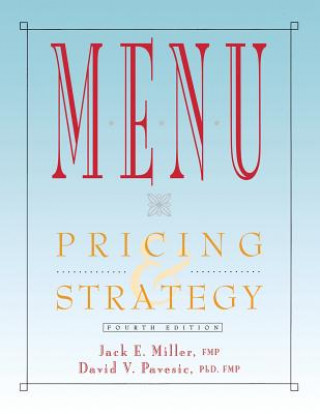 Libro Menu Pricing & Strategy, 4th Edition Jack E. Miller