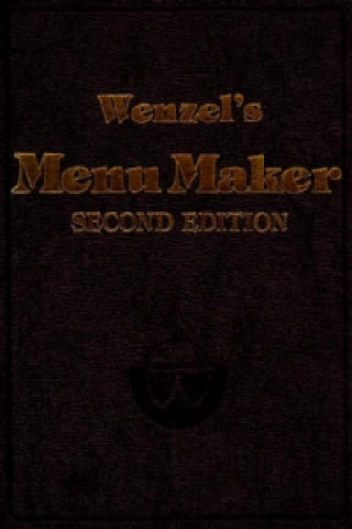 Libro Wenzel's Menu Maker George Leonard Wenzel