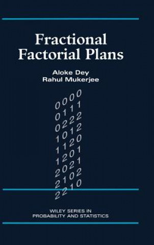 Kniha Fractional Factorial Plans Aloke Dey