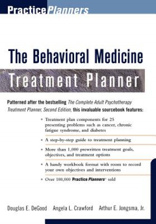 Libro Behavioral Medicine Treatment Planner Douglas E. DeGood