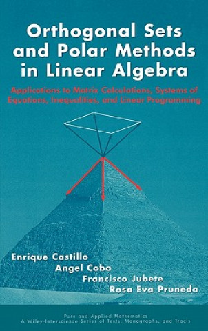 Kniha Orthogonal Sets and Polar Methods in Linear Algebra Enrique Castillo