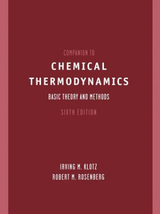 Buch Companion to Chemical Thermodynamics 6e Irving M. Klotz