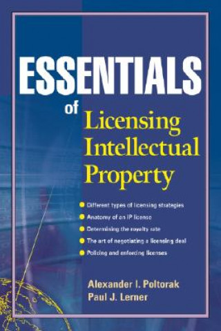 Book Essentials of Licensing Intellectual Property Paul J. Lerner