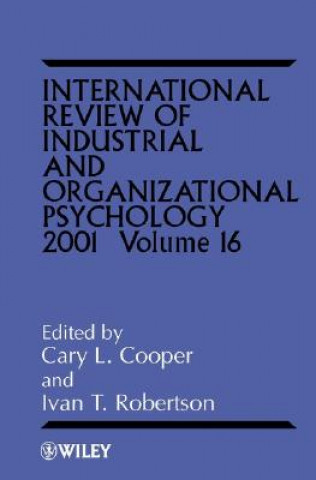 Kniha International Review of Industrial and Organizational Psychology 2001 Cary Cooper