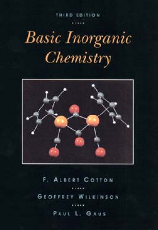 Buch Basic Inorganic Chemistry 3e (WSE) F. Albert Cotton