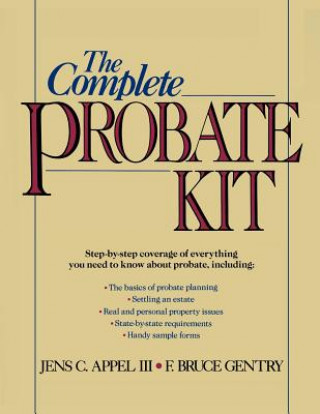 Buch Complete Probate Kit Jens C. Appel