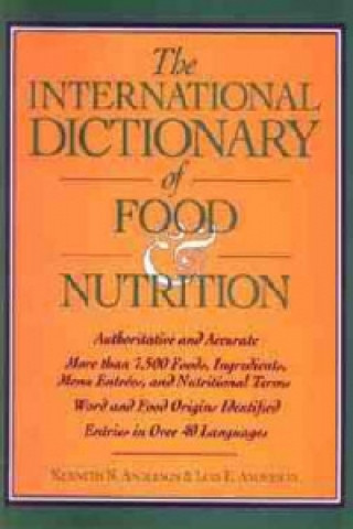 Book International Dictionary of Food & Nutrition Kenneth N. Anderson