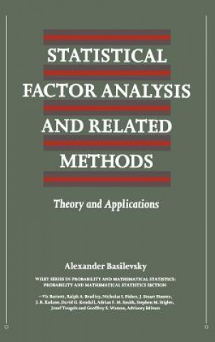 Book Statistical Factor Analysis and Related Methods - Theory and Applications Alexander Basilevsky