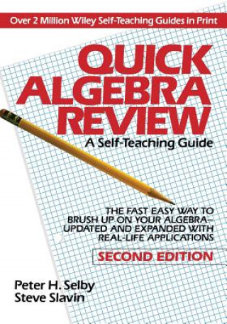 Kniha Quick Algebra Review Peter H. Selby