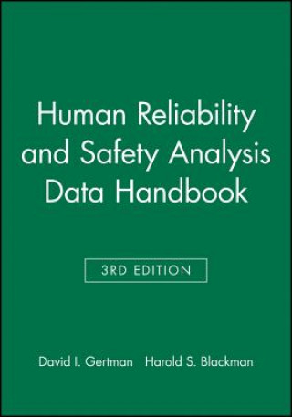 Kniha Human Reliability and Safety Analysis Data Handboo H.S. Blackman