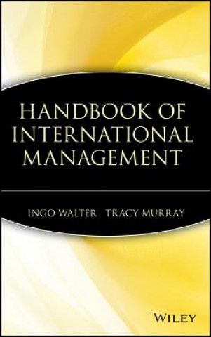 Kniha Handbook of International Management Tracy Murray