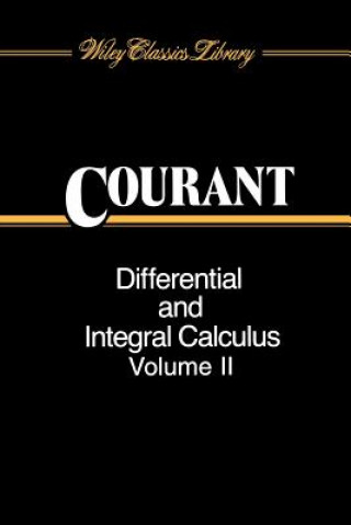 Kniha Differential and Integral Calculus V 2 R. Courant