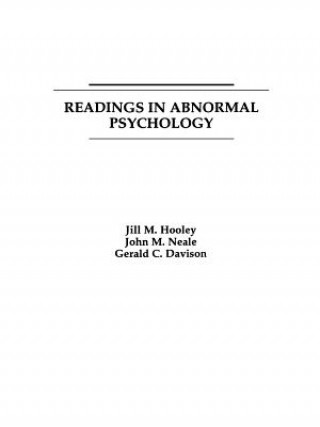 Książka Readings in Abnormal Psychology Jill M. Hooley