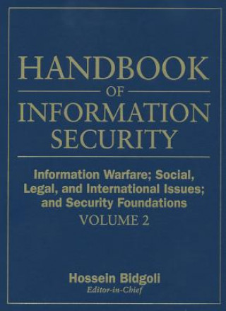 Kniha Handbook of Information Security Hossein Bidgoli