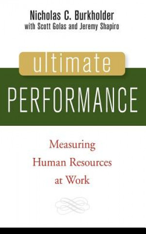 Knjiga Ultimate Performance Nicholas C. Burkholder