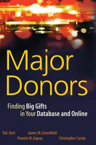 Książka Major Donors - Finding Big Gifts in Your Database and Online Ted Hart