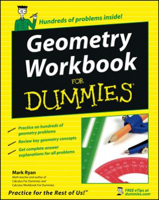 Könyv Geometry Workbook For Dummies Mark Ryan