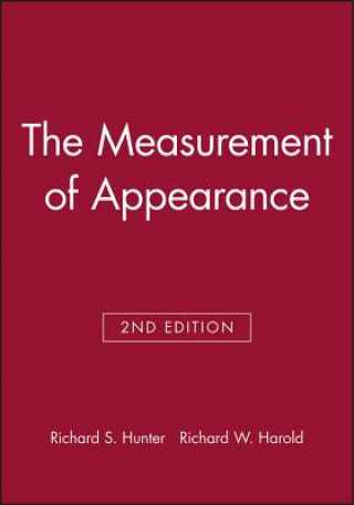 Livre Measurement of Appearance 2e Richard S. Hunter