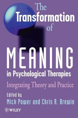 Könyv Transformation of Meaning in Psychological Therapies - Integrating Theory & Practice Power