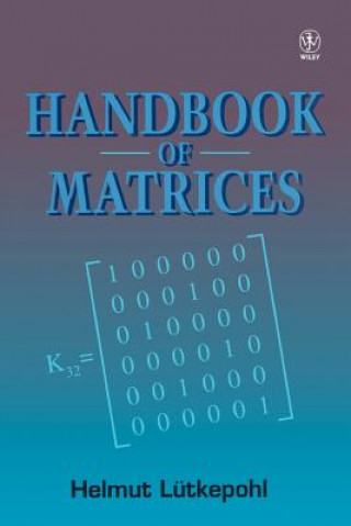 Carte Handbook of Matrices Helmut Lutkepohl