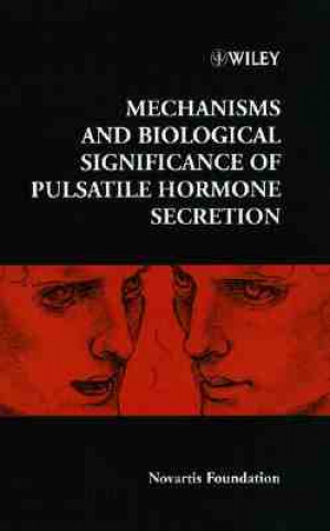 Carte Novartis Foundation Symposium 227 - Mechanisms and  Biological Significance of Pulsatile Hormone Secretion Novartis Foundation