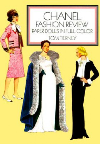 Kniha Chanel Fashion Review Paper Dolls Tom Tierney