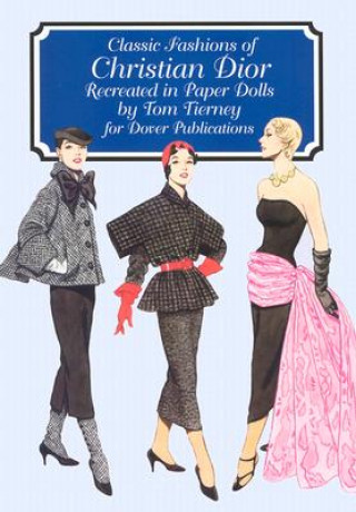 Book Christian Dior Fashion Review Paper Dolls Tom Tierney