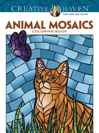 Kniha Creative Haven Animals Mosaics Coloring Book Jessica Mazurkiewicz